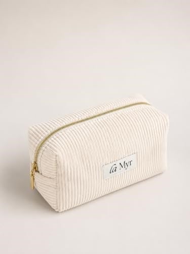La Myr Ivory Cream Makyaj Çantası