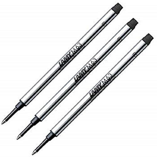 Lamy M63 Rollerball Yedek SİYAH x 3 (DB18559)