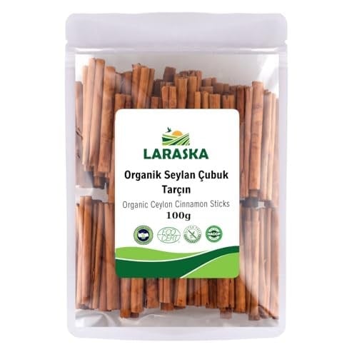 Laraska Organik Seylon Çubuk Tarçın 100g