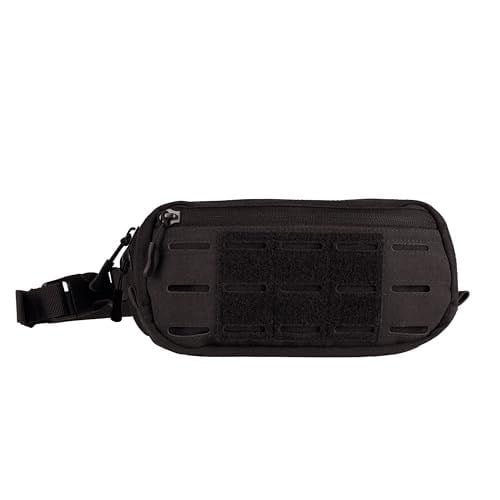 Lasercut Kemer Çantası Siyah, siyah, Siyah