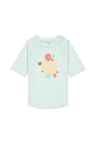 LASSIG Flowers UV Korumalı Kısa Kollu Mayo Tişört Sea Foam;Mavi6-12 Ay