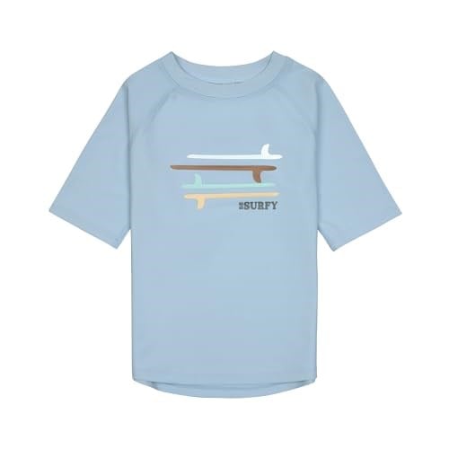 LASSIG Surfboards UV Korumalı Kısa Kollu Mayo Tişört Sky Blue;Mavi1.5-2 Yaş