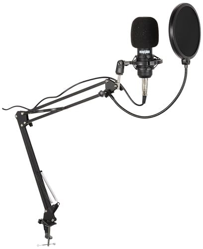 Lastvoice BM800BT Black Kondanser Mikrofon Stand Filtre Ses Kartı