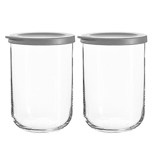 LAV 2 x 1L Duo Cam Yiyecek Saklama Kavanozu