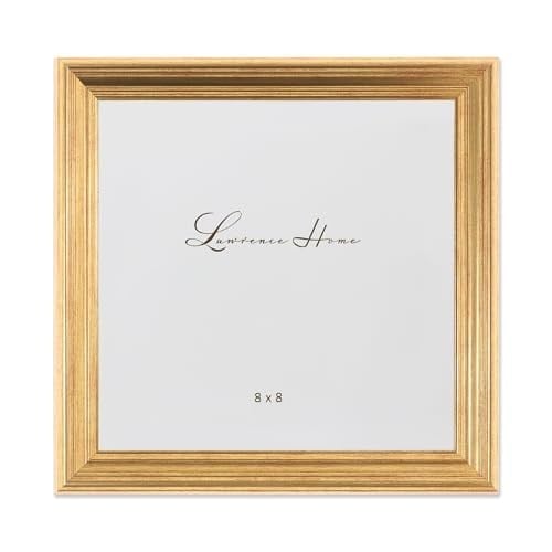 Lawrence Frames Sutter resim çerçevesi, 20,3 x 20,3 cm, altın rengi