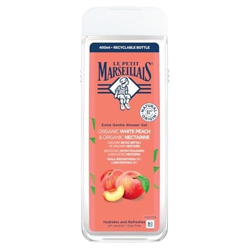 Le Petit Marseillais Beyaz Şeftali ve Nektarin Duş Jeli 400 Ml