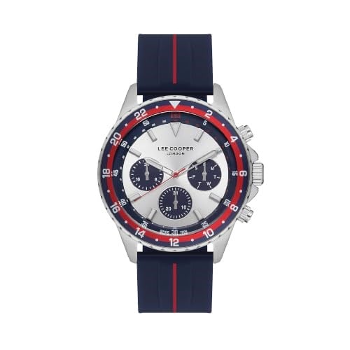 LEE COOPER, MULTİFONKSİYON, QUARTZ, 45MM, 5ATM, SİLİKON KAYIŞ, ERKEK KOL SAATİ, LC07210