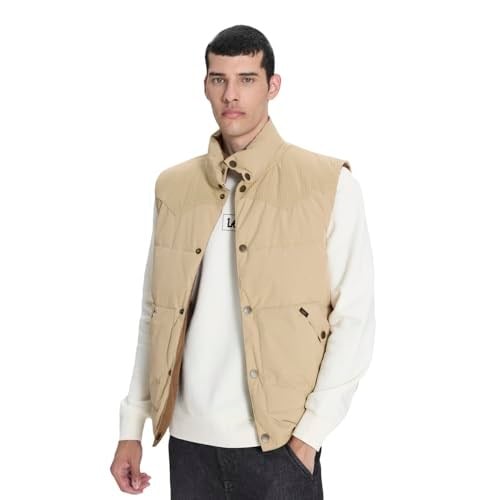 Lee Western Puffer Yelek Sweatshirt Erkek