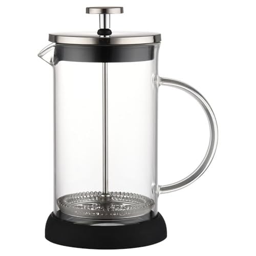 Leggno Vetro Borosilikat French Press 600ML