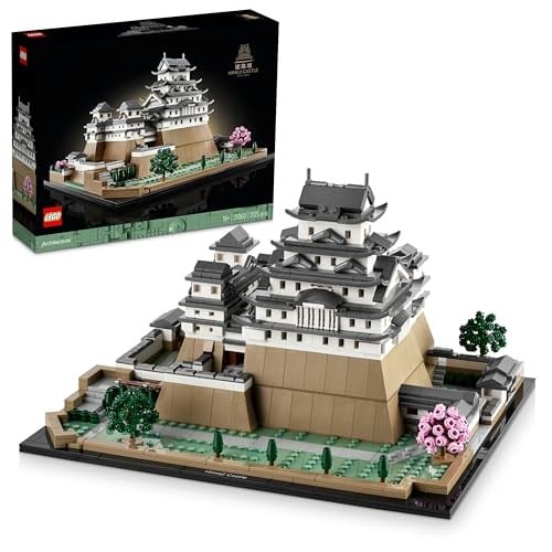 LEGO Architecture Mimari Simgeler Koleksiyonu, Himeji Kalesi 21060 - Seyahat, Mimari ve Tarih Meraklısı Yetişkinler için Koleksiyonluk ve Sergilenebilir Model Yapım Seti (2125 Parça)