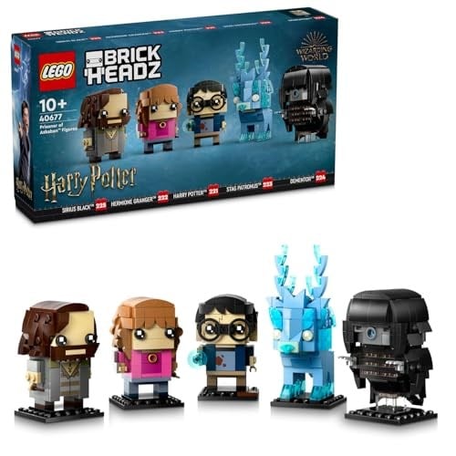 LEGO BrickHeadz Harry Potter Azkaban Tutsağı Figürleri 40677-10 Yaş ve Üzeri Çocuklar için Dekoratif, Hediyelik Yaratıcı Model Yapım Seti (697 Parça)