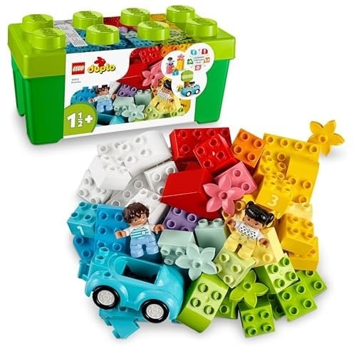 LEGO DUPLO Classic Yapım Parçası Kutusu 10913-18 Ay ve Üzeri Çocuklar için Yaratıcı Oyuncak Yapım Seti (65 Parça)