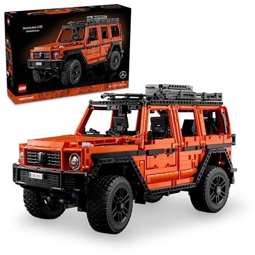 LEGO Technic Mercedez-Benz G 500 PROFESSIONAL Line 42177 | Yetişkinler için Aksesuarlar İçeren Dekoratif Model Yapım Seti, Hediye Fikri (2891 Parça)