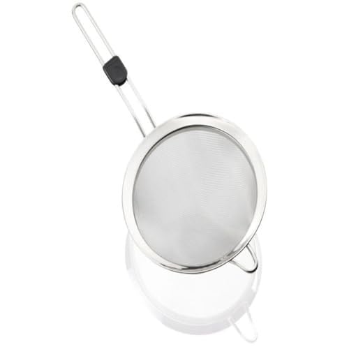 Leifheit Proline Süzgeç 20 Cm | Güvenli tutuşlu ince sap, süzmek ve boşaltmak için, sağlam işçilik, kanca çubuğu için asma halkası