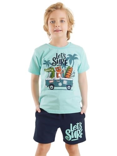 Let's Surf Erkek Çocuk T-shirt Şort Takım