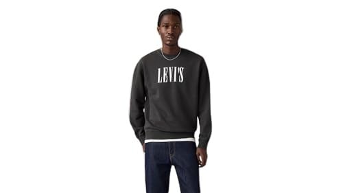 Levi's Relaxed Graphic Crewneck Sweatshirt Sweatshirt Erkek - Bedenler: S, M, L, XL, XXL, One Size Tall