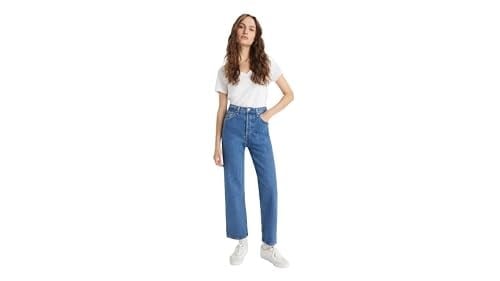 Levi's Ribcage Straight Jeans Kot Pantolon Kadın