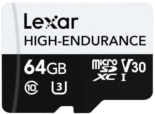 Lexar High Endurance 64gb Micro SD 100MB V30 4K Hafıza Kartı