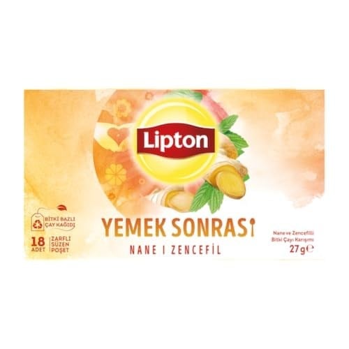 Lipton Bitki Çayı Yemek Sonrası