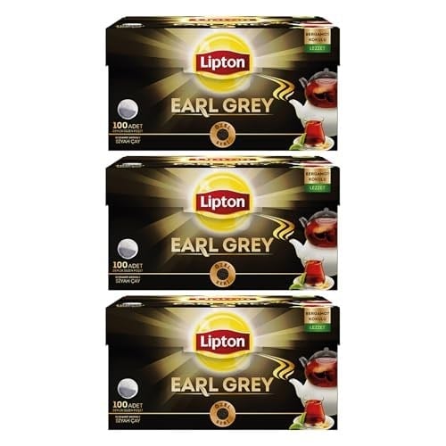 Lipton Earl Grey Demlik Poşet Çay 100Lü 3 Adet