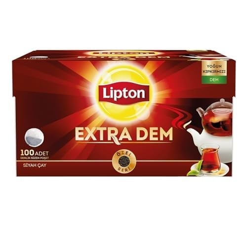 Lipton Extra Dem Demlik Poşet Çay, 100'lü, 320g