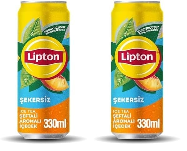 Lipton Ice Tea Light Şeftali İçecek 330 ml 2li paket