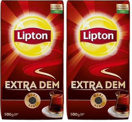 Lipton Siyah İnci Extra Dem Dökme Çay 500 Gr (2 paketi)