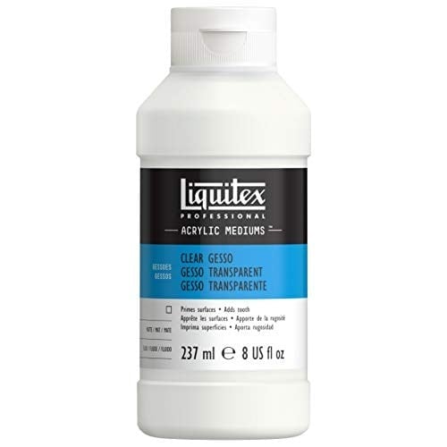 Liquitex Profesyonel Gesso, akrilik boyalar için astar, ışık ve eskimeye dayanıklı astar, kullanıma hazır - beyaz