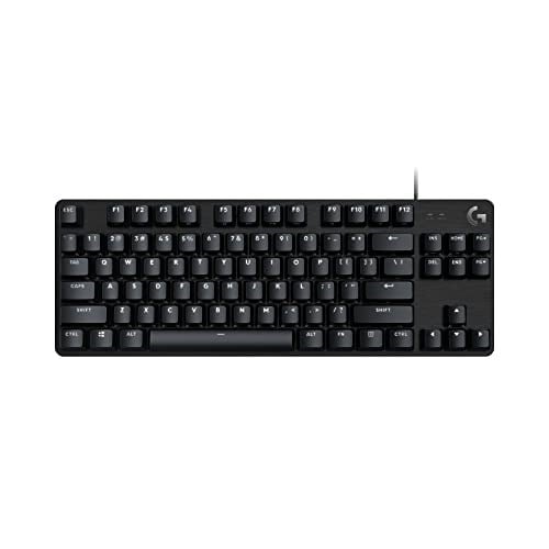 Logitech G G413 SE TKL Kablolu Oyuncu Klavyesi, Dokunsal Mekanik Anahtarlar, Arkadan Aydınlatmalı, Windows, macOS ile Uyumlu, Siyah
