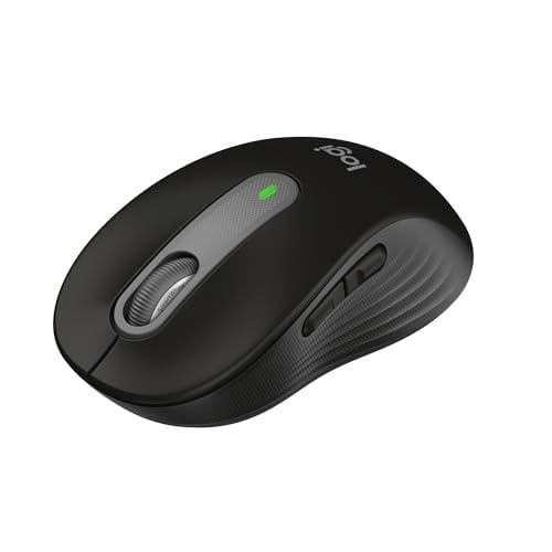 Logitech Signature M650 Kablosuz Mouse, Küçük ve Orta Boy Sağ El için, 4000 DPI, Sessiz, Bluetooth, Logi Bolt USB Alıcı, 24 Ay Pil Ömrü, Siyah - Seçenekler: Büyük Boy Sağ El, Küçük ve Orta Boy Sağ El