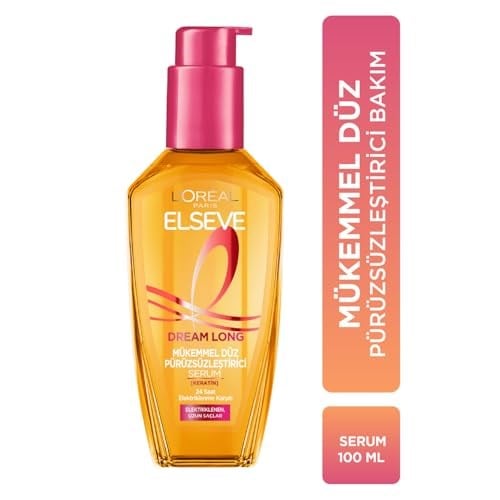 L'Oreal Paris Elseve Mükemmel Düz Pürüzsüzleştirici Serum - 100 ml - Seçenekler: 1 (2 paketi)