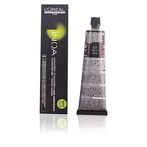 L'OREAL PROFESSIONNEL PARIS İnoa Saç Boyası 5.12 Açık Kahve Küllü İrize 60 ml