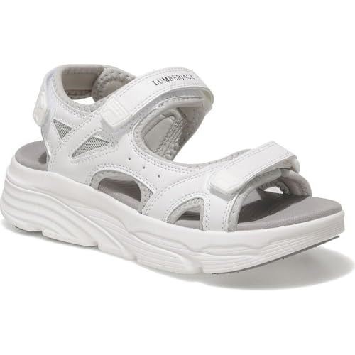 LUMBERJACK GENA 3FX BEYAZ COMFORT CASUAL ANATOMİK ÇIRTLI SPOR SANDALET BEYAZ 37