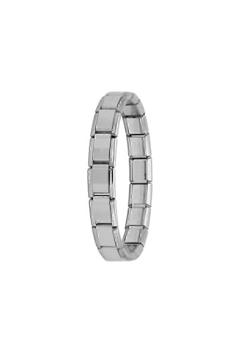 LUNOX (581) İtalyan Charm Çelik Bileklik Gümüş