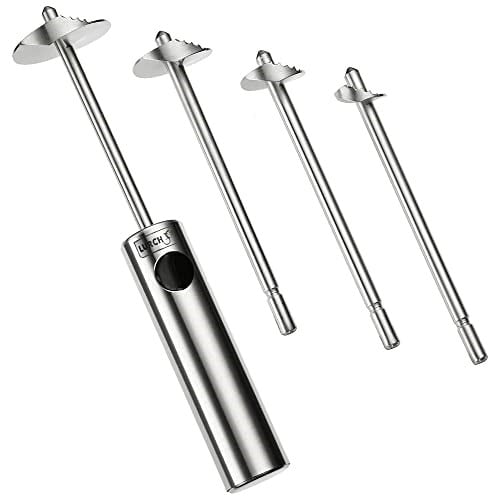 Lurch 220295 Twister EDS 5 parça/sebze ve meyve ve sebzeleri oymak için dört adet paslanmaz çelik matkap ucu, 26 cm