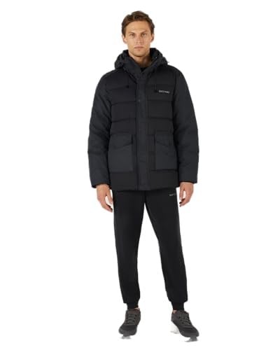 M Outerwear Padded Jacket Erkek Siyah Mont