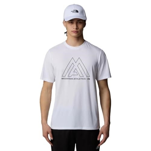 Ma 24/7 Erkek Beyaz Outdoor T-Shirt NF0A893ZFN41