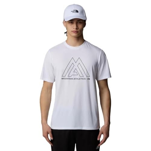 Ma 24/7 Erkek Beyaz Outdoor T-Shirt NF0A893ZFN41