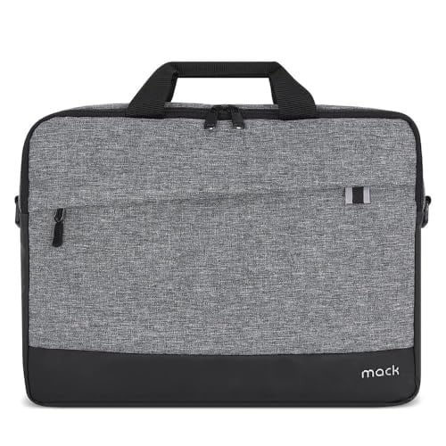 Mack Unicity Eco MCE-1102 Çevre Dostu Laptop Çantası, YKK Fermuarlı Macbook Çantası, MacBook Air/Pro ile Uyumlu Bilgisayar Çantası, Erkek Kadın 15.6 inç Notebook El Çantası, Gr - Bedenler: 15.6, 40 cm