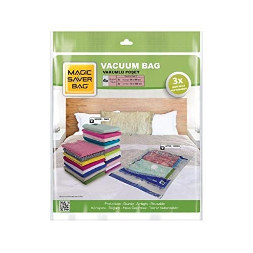 MAGIC SAVER BAG 4'lü Vakumlu Poşet Seti 2