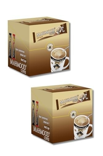 Mahmood Coffee 3ü1 arada Sütlü Köpüklü Hazır Kahve 48 Adet X 18 Gram 2li set