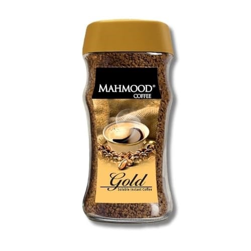 Mahmood Coffee Gold Granül Kahve Cam Kavanoz 200 G - Seçenekler: 90 g, 200 g, 2 kg