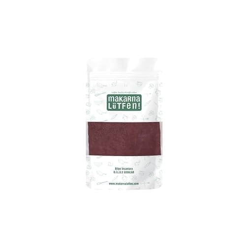 Makarna Lütfen Kırmızı Pancar ve Mor Havuç Kurusu Tozu (90 gram)