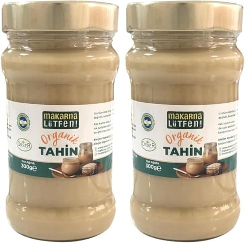 makarna lütfen! Organik Tahin 300 g 2li paket - Seçenekler: 1 Adet, 2 Adet