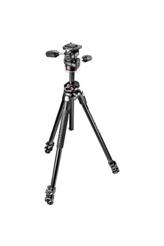 Manfrotto MK290DUA3-3W 290 DUAL Kit Alüminyum 3 Segmanlı (90 Derece Orta Sütun, 3 Yönlü Eğme) - Seçenekler: Tek kişilik