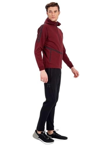 Maraton Sportswear Erkek Kapüşonlu Eşofman Üstü