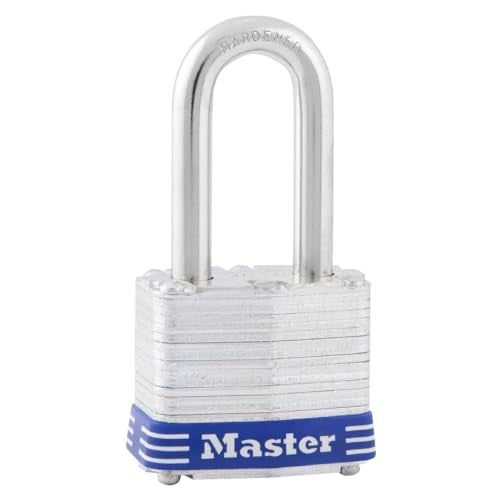 Master Lock 3DLF Açık Hava Asma Kilidi, 3.8 cm Kelepçe, Anahtarlı
