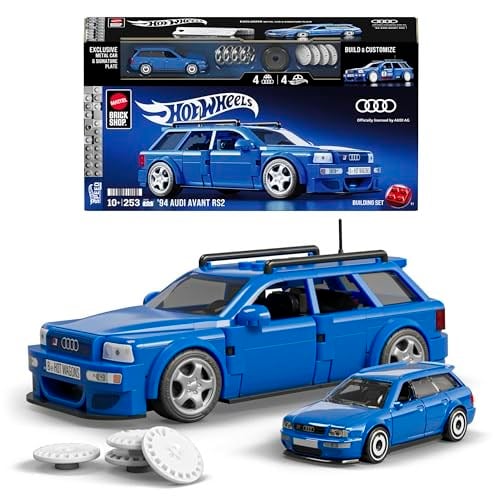 Mattel Brick Shop Hot Wheels Speed Audi, JGR28