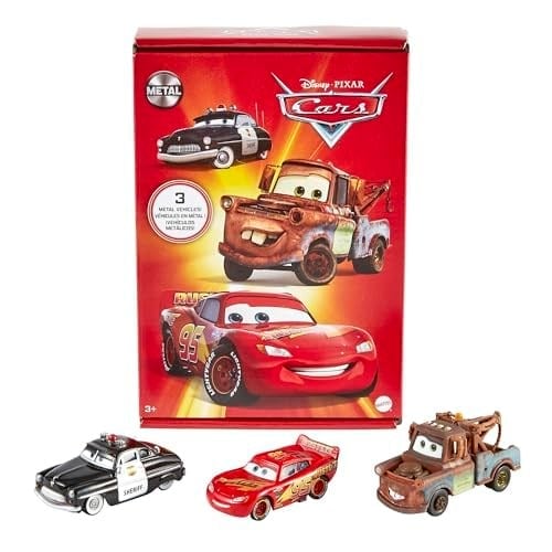 Mattel Disney Pixar Cars Die-Cast Araç 3-Paket