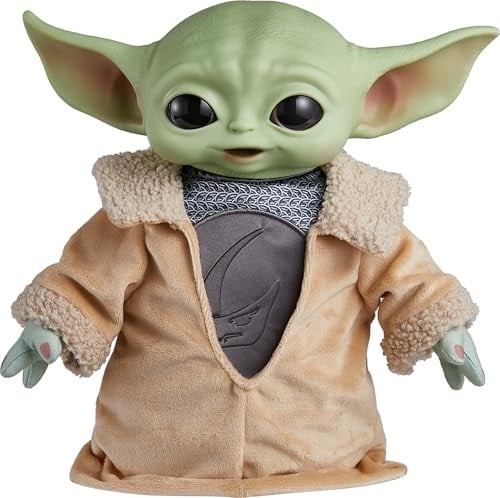 Mattel, Star Wars Grogu Pelüş Figür, Hpg49, Çok Renkli